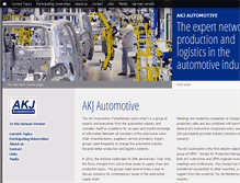 Tablet Screenshot of akjautomotive.com